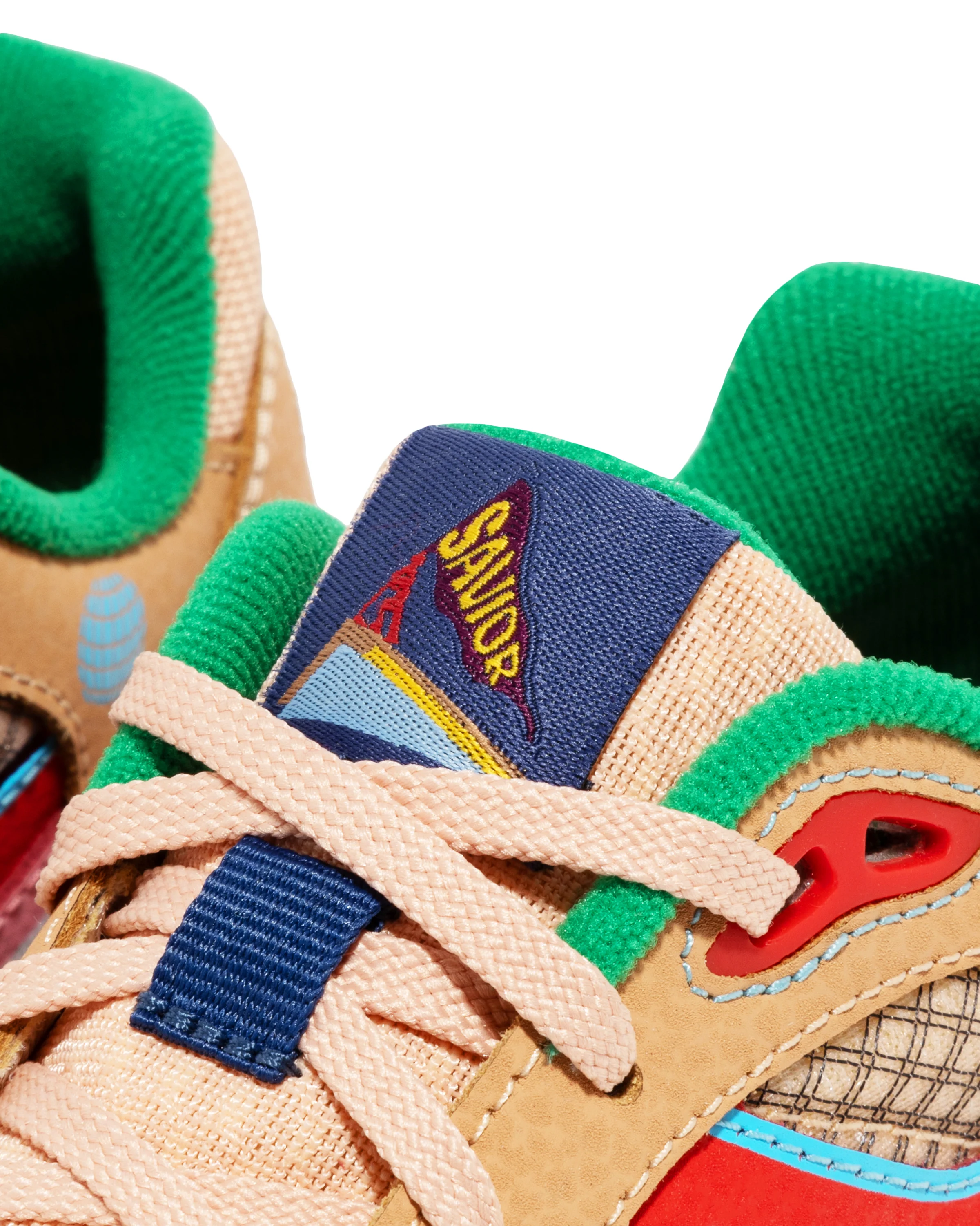 JAE TIPS Originals Shadow 6000 (Little Kid/Big Kid) TAN/PINK - Image 7