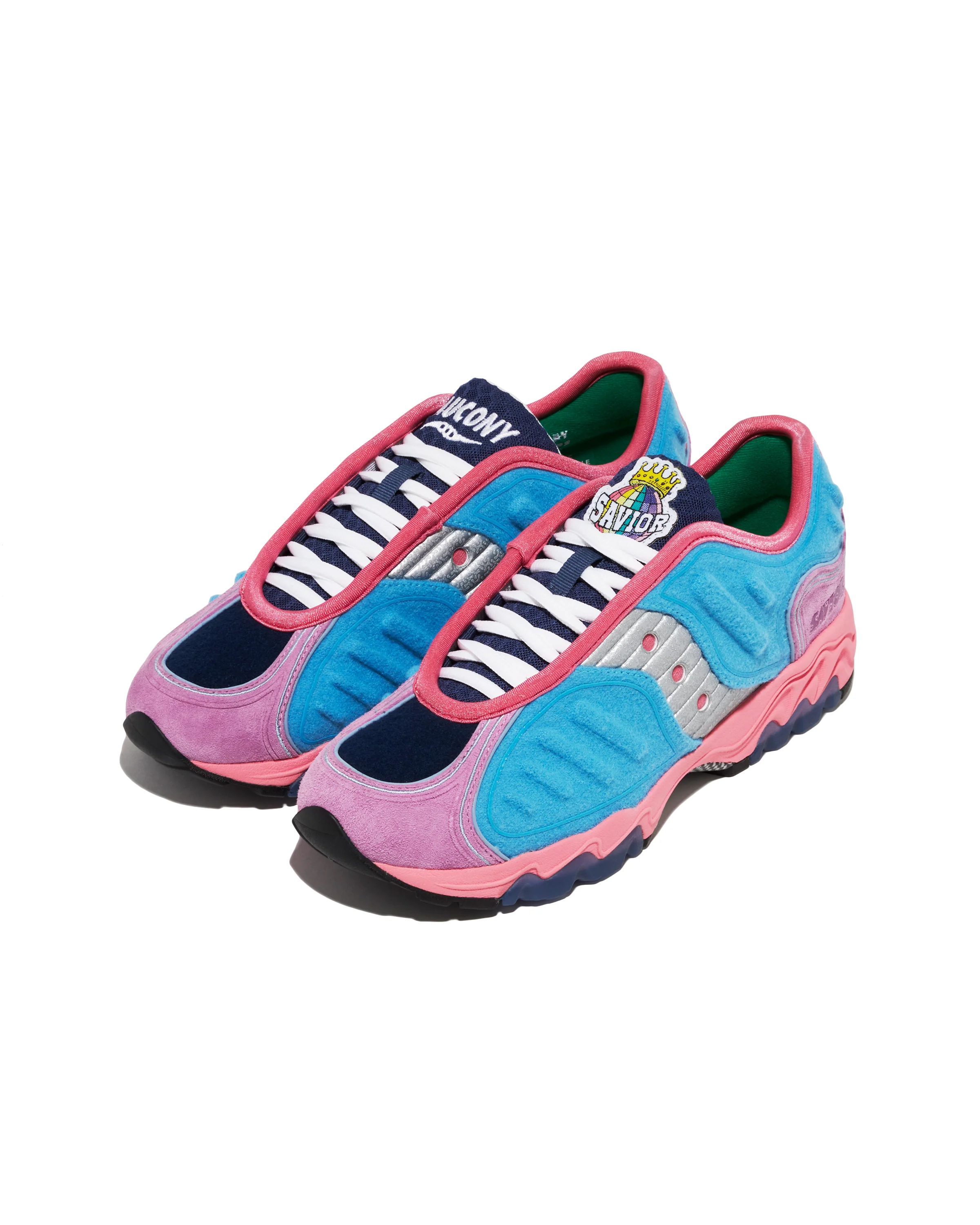 JAE TIPS SAUCONY MATRIX BLUE/PINK - Image 3