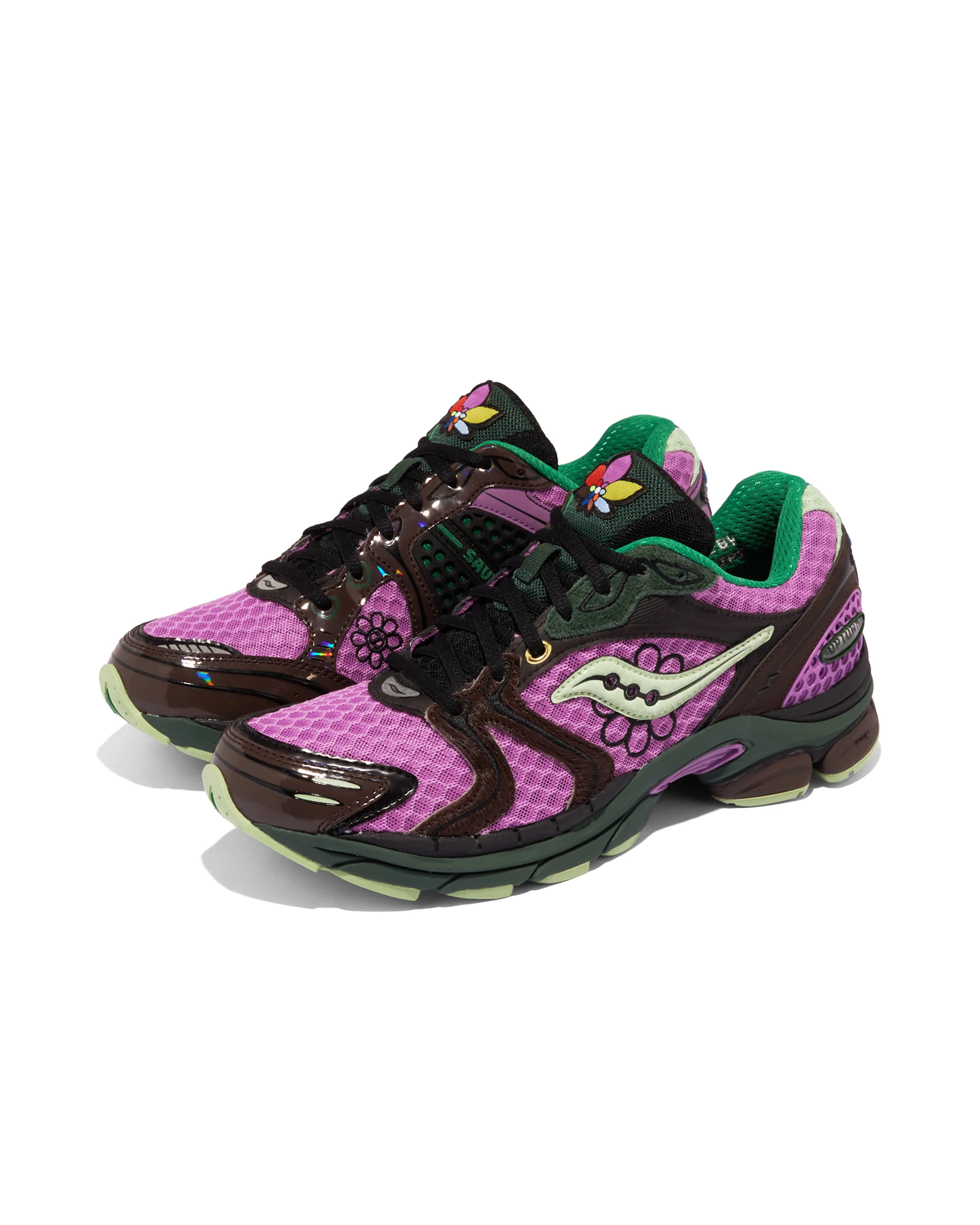 Saucony x Jae Tips Triumph Flowers Grow Uptown -  Perilla - Image 8