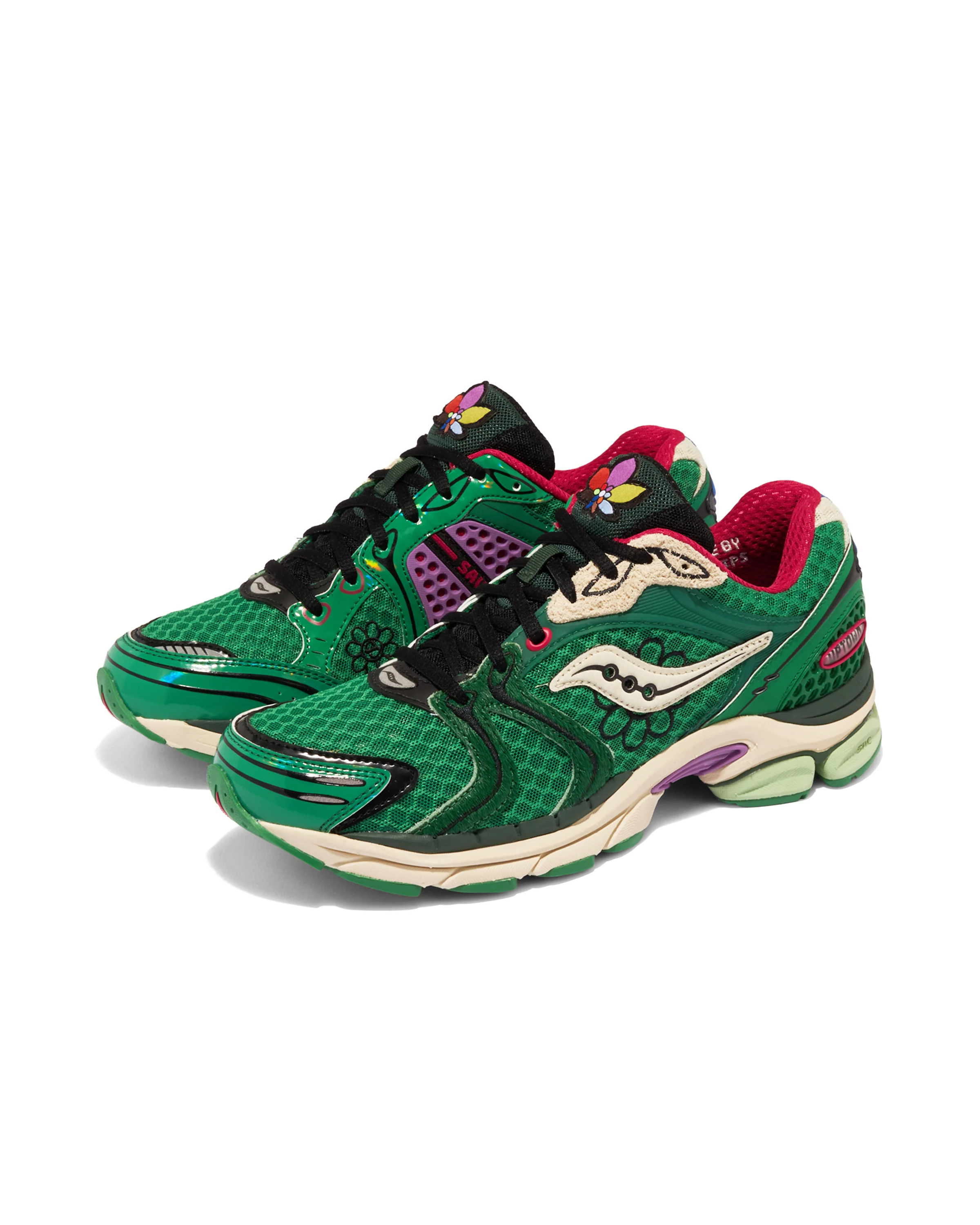 Saucony x Jae Tips Triumph Flowers Grow Uptown -  Sugar Maple - Image 8